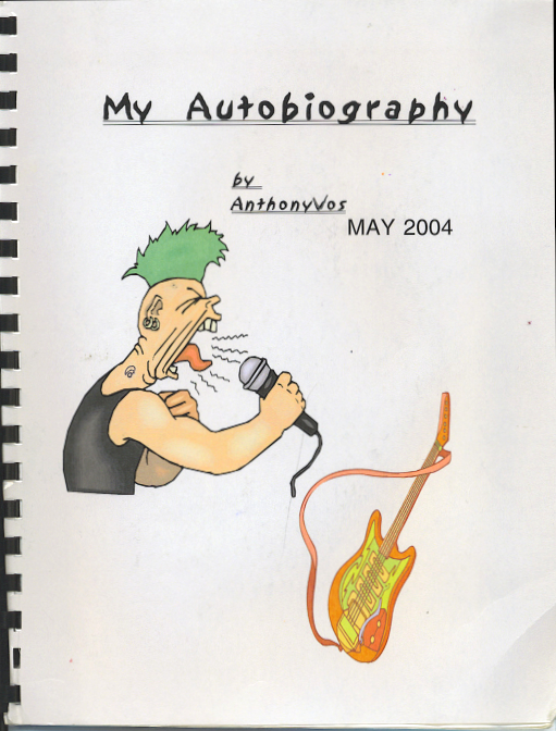 Cover of Anthony's Autobiiography